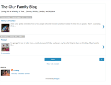 Tablet Screenshot of glurfamilyblog.blogspot.com