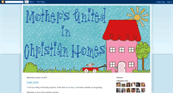 Desktop Screenshot of christianhomes.blogspot.com