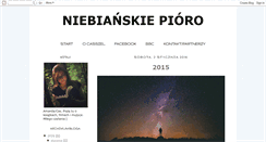 Desktop Screenshot of niebianskie-pioro.blogspot.com