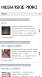 Mobile Screenshot of niebianskie-pioro.blogspot.com
