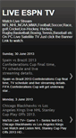 Mobile Screenshot of liveespntv.blogspot.com