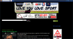 Desktop Screenshot of loveyoulovesport.blogspot.com