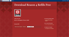 Desktop Screenshot of freereasonrefills.blogspot.com