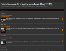 Tablet Screenshot of imagenes-medicas.blogspot.com