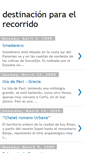 Mobile Screenshot of destinacion-para-el-recorrido.blogspot.com
