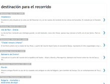 Tablet Screenshot of destinacion-para-el-recorrido.blogspot.com