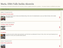 Tablet Screenshot of mariaema.blogspot.com