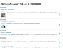 Tablet Screenshot of genealogiacroata.blogspot.com