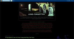 Desktop Screenshot of longforgottenhauntedmansion.blogspot.com