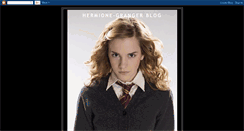 Desktop Screenshot of hermione-grangerblog.blogspot.com