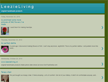 Tablet Screenshot of leezieliving.blogspot.com