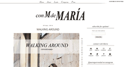 Desktop Screenshot of conmde-maria.blogspot.com