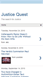 Mobile Screenshot of justicequest.blogspot.com