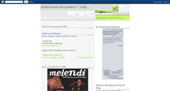 Desktop Screenshot of elrincondeguitarra.blogspot.com