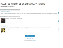 Tablet Screenshot of elrincondeguitarra.blogspot.com