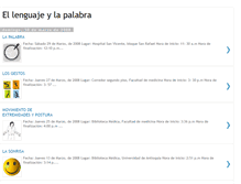 Tablet Screenshot of lenguacuerpo.blogspot.com