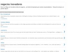 Tablet Screenshot of negociosinovadores.blogspot.com
