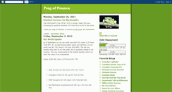 Desktop Screenshot of frogoffinance.blogspot.com