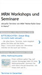 Mobile Screenshot of mrm-workshops.blogspot.com