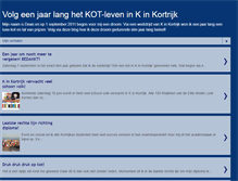 Tablet Screenshot of kotinkortrijk.blogspot.com