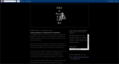 Desktop Screenshot of aguaplanetaterra.blogspot.com