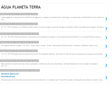 Tablet Screenshot of aguaplanetaterra.blogspot.com