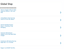 Tablet Screenshot of globalshooper.blogspot.com