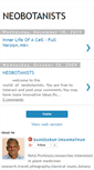 Mobile Screenshot of neobotanists.blogspot.com