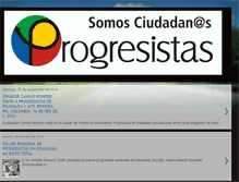 Tablet Screenshot of progresistasderisaralda.blogspot.com