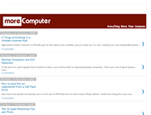 Tablet Screenshot of morecomputer.blogspot.com