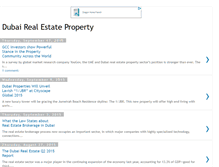 Tablet Screenshot of dubairealestateproperty.blogspot.com