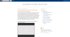 Desktop Screenshot of hairfix.blogspot.com