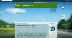 Desktop Screenshot of greenupamerica.blogspot.com