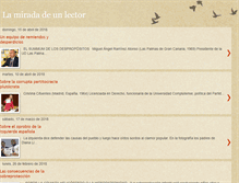 Tablet Screenshot of lamiradadeunlector.blogspot.com