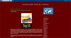 Desktop Screenshot of navegandopormicabeza.blogspot.com