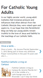 Mobile Screenshot of forcatholicyoungadults.blogspot.com