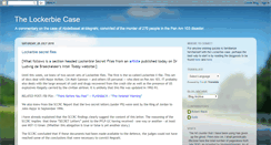 Desktop Screenshot of lockerbiecase.blogspot.com