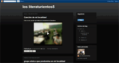 Desktop Screenshot of losliteraturientos5.blogspot.com