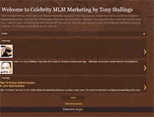 Tablet Screenshot of celebritymlmmarketing.blogspot.com