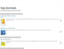 Tablet Screenshot of fogodownloads.blogspot.com