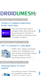 Mobile Screenshot of droidumesh.blogspot.com