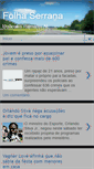 Mobile Screenshot of folhaserrana.blogspot.com