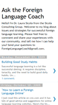 Mobile Screenshot of foreignlanguagecoach.blogspot.com