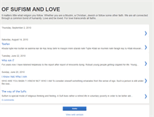 Tablet Screenshot of ofsufism.blogspot.com