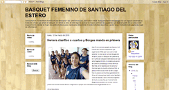 Desktop Screenshot of basquetfemeninodesantiago.blogspot.com