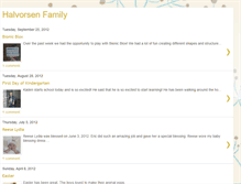 Tablet Screenshot of halvorsenfamily.blogspot.com