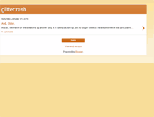 Tablet Screenshot of glitter-and-gutter.blogspot.com