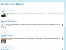 Tablet Screenshot of dasschwerstegewicht.blogspot.com