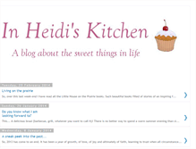 Tablet Screenshot of inheidiskitchen.blogspot.com