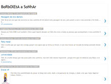 Tablet Screenshot of borboleta-a-sonhar.blogspot.com